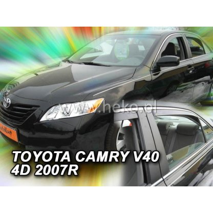 Ofuky oken Toyota Camry V40 4D 2007- přední + zadní | Heko
