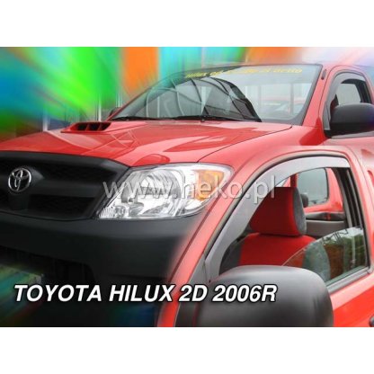 Ofuky oken Toyota Hilux 2D 2006- přední | Heko