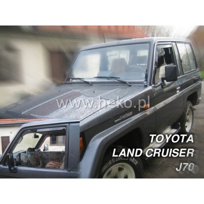 Ofuky oken Toyota Land Cruiser J70 3D 1984-1990 přední | Heko
