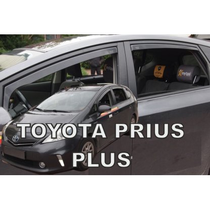 Ofuky oken Toyota Prius Plus 5D 2017- přední + zadní | Heko