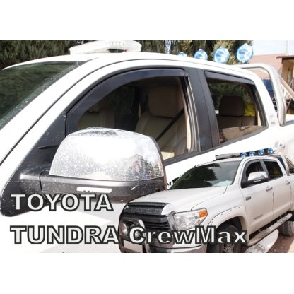Ofuky oken Toyota Tundra Crewmax 4D 2014- přední + zadní | Heko