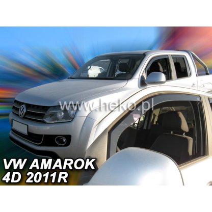 Ofuky oken Volkswagen Amarok 4D 2011- přední | Heko