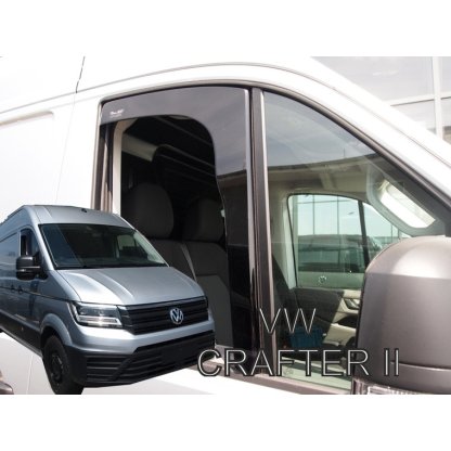 Ofuky oken Volkswagen Crafter 2D 2017- přední | Heko