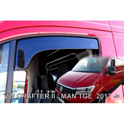 Ofuky oken Volkswagen Crafter II 2017- přední krátké provedení (OPK) | Heko