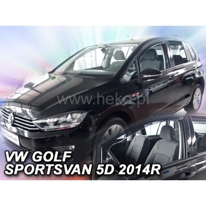 Ofuky oken Volkswagen Golf Sportsvan 5D 2014- přední | Heko