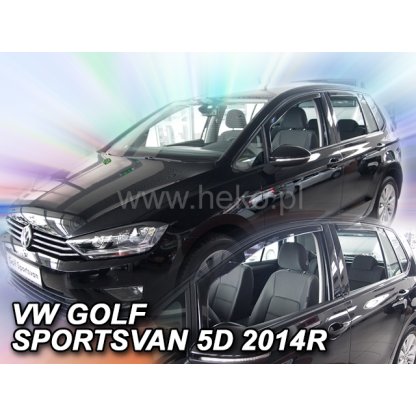 Ofuky oken Volkswagen Golf VII Sportsvan 2014- přední + zadní | Heko