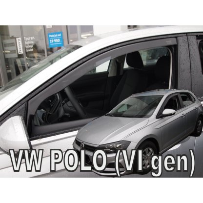 Ofuky oken Volkswagen Polo 5D 2017- přední | Heko