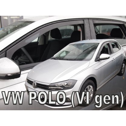 Ofuky oken Volkswagen Polo 5D 2017- přední + zadní | Heko