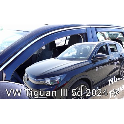 Ofuky oken Volkswagen Tiguan III 5dv 2024- přední + zadní | Heko