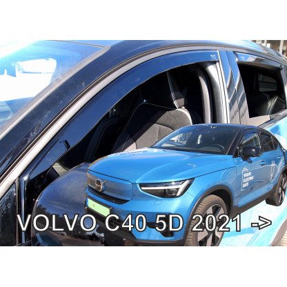 Ofuky oken Volvo C40 5dv 2021- přední + zadní | Heko