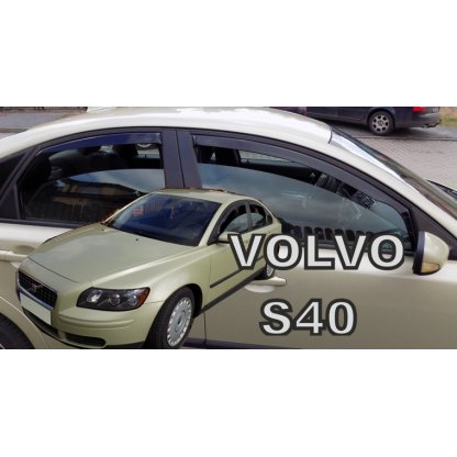 Ofuky oken Volvo S40 4D 2004- přední + zadní sedan | Heko
