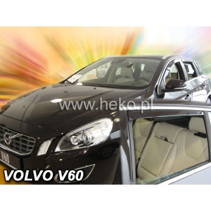 Ofuky oken Volvo V60 5D 2010- přední + zadní | Heko