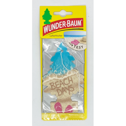 Osvěžovač WUNDER BAUM - BEACH DAYS