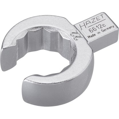 Otevřený nástrčný očkový klíč, 22 mm, 9 x 12 mm, 6612C-22 - HA028825