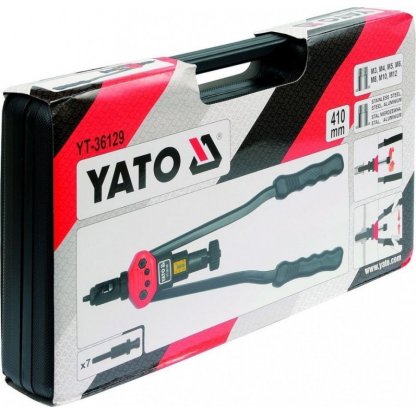 Pákové nýtovací kleště na matice 410 mm Yato - YT-36129