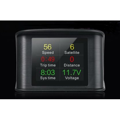 Palubní DISPLEJ 2,6" LCD, GPS měřič rychlosti