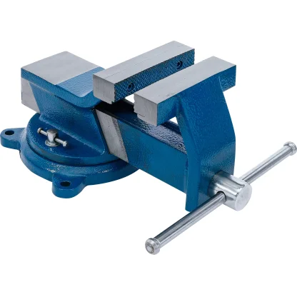 Paralelní svěrák BGS, kovaný, otočný, 125 mm, 10,6 kg - B58112
