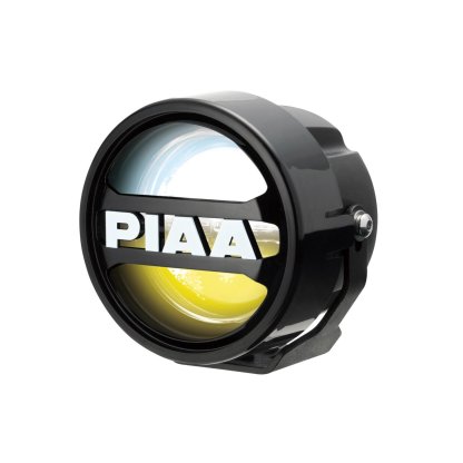 PIAA LPW530 přídavné bílé/žluté (přepínatelné) dálkové kulaté LED světlomety o průměru 89 mm / 3,5"