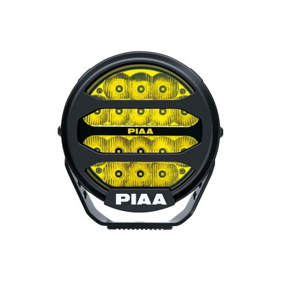 PIAA LPX570 ION YELLOW přídavné dálkové kulaté LED světlomety o průměru 184 mm / 7" s funkcí denního svícení a žlutým světlem