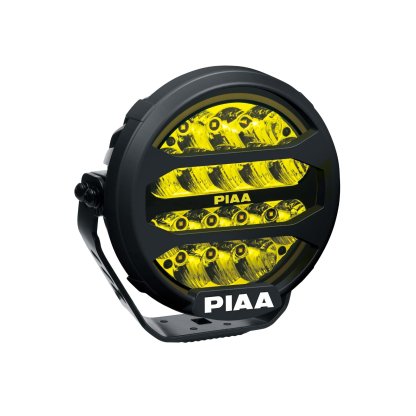PIAA LPX570 ION YELLOW přídavné dálkové kulaté LED světlomety o průměru 184 mm / 7" s funkcí denního svícení a žlutým světlem