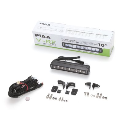 PIAA V-RF10 světelná LED rampa 5800 K / 4000 lm o délce 24,6 cm (10") pro dálkové svícení, 1 kus, homologace ECE / R10 / RoHS