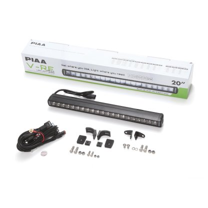 PIAA V-RF20 světelná LED rampa 5800 K / 9250 lm o délce 52,2 cm (20") pro dálkové svícení, 1 kus, homologace ECE / R10 / RoHS