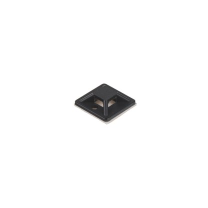 Plastová příchytka čtvercová 18x18mm, 100 ks
