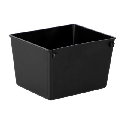 Plastový box do děrované desky, černý - ZS003704B