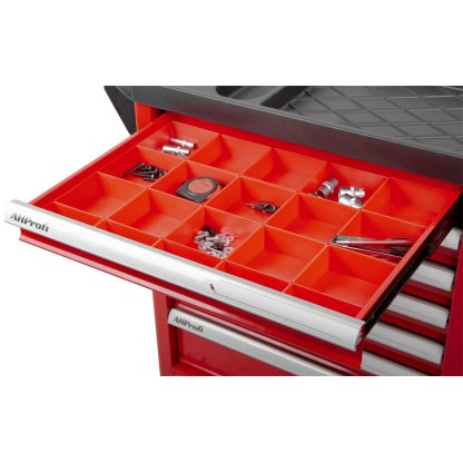 Plastový box do dílenských vozíků, 106x53x43 mm, 1 ks - AH2233