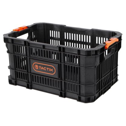 Plastový koš na nářadí Tactix, 526 x 344 x 253 mm - TC320370