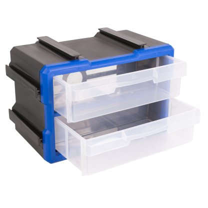 Plastový organizér, 2 boxy - MW1802