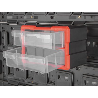Plastový organizér, 2 boxy - MW7010