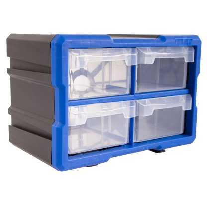Plastový organizér, 4 boxy - MW1804