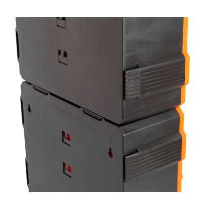 Plastový organizér, 9 uzavíratelných boxů - TC320674