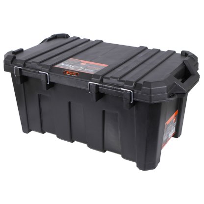 Plastový úložný box s víkem, 850 x 490 x 390 mm, 85 l - TC320506