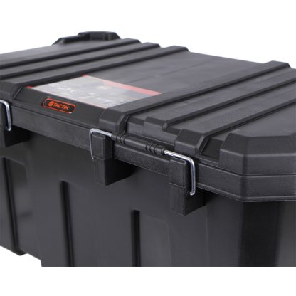 Plastový úložný box s víkem, 850 x 490 x 390 mm, 85 l - TC320506