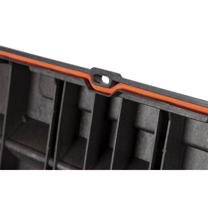 Plastový vodotěsný kufr na nářadí, 662 x 334 x 290 mm - TC320392