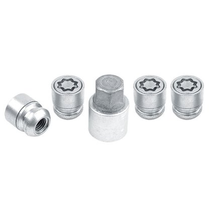 Pojistné matice M12x1,5 SICUSTAR EN115H (STARLOCK AC1C/E) kulová R12, zavřená, klíč 19