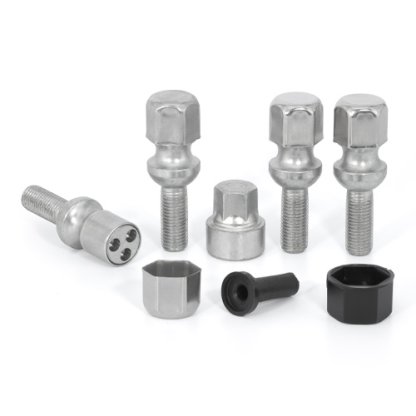 Pojistné šrouby M12x1,5x38 STILBULL HN238R12 (SGZ) kulová R12, Mercedes hlava, klíč 17