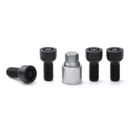 Pojistné šrouby M14x1,5x42 SICUSTAR BVN542R13 (STARLOCK Z3/E BLK) kulová R13, klíč 17