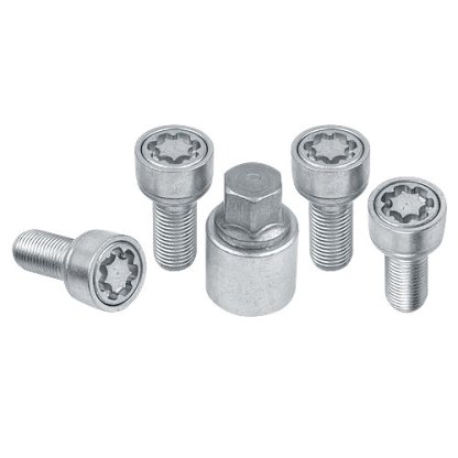 Pojistné šrouby M14x1,5x47 SICUSTAR VN547R14 kulová R14, klíč 17