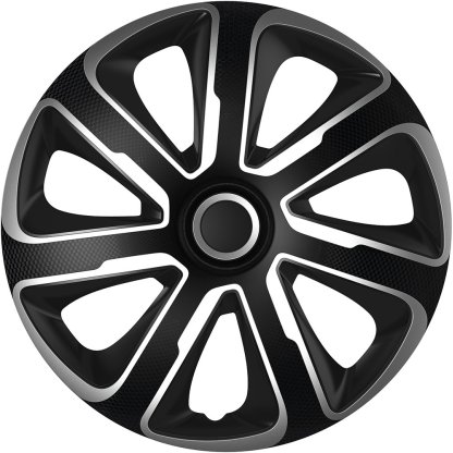 Poklice 13" LIVORNO CARBON SILVER BLACK