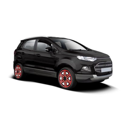 Poklice 14" ACTION doublecolor red - black