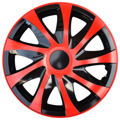 Poklice 14" DRACO CS BLACK-RED