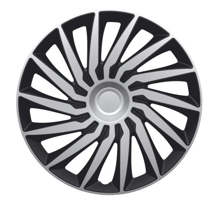 Poklice 14" KENDO SILVER BLACK