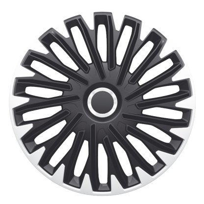 Poklice 14" QUANTUM PRO SILVER BLACK