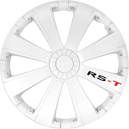 Poklice 14" RST WHITE