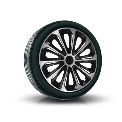 Poklice 14" STRONG DUO SILVER/BLACK