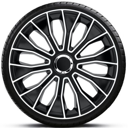 Poklice 14" VOLTEC PRO WHITE BLACK