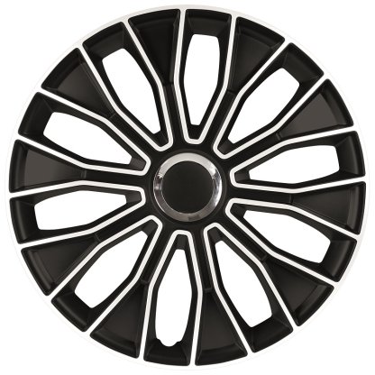 Poklice 14" VOLTEC PRO WHITE BLACK